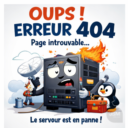 Erreur 404 visuel 1